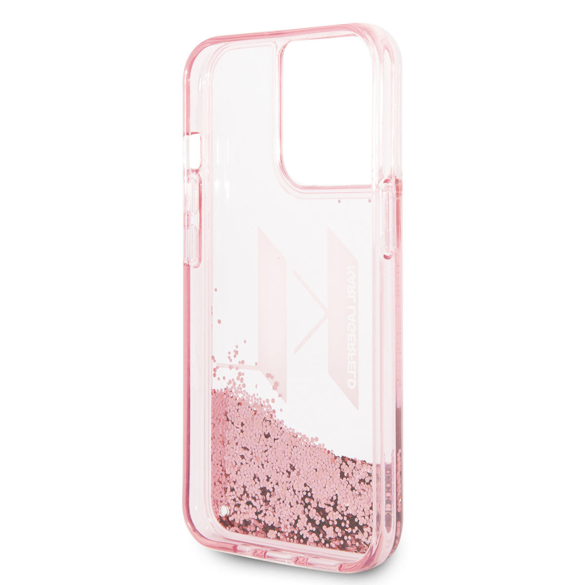 Karl Lagerfeld iPhone 14 Pro Max Kılıf Sıvılı Simli Dizayn Telefon Kılıfı - 2 Karl Lagerfeld iPhone 14 Pro Max Kılıf Sıvılı Simli Dizayn Telefon Kılıfı - 2
